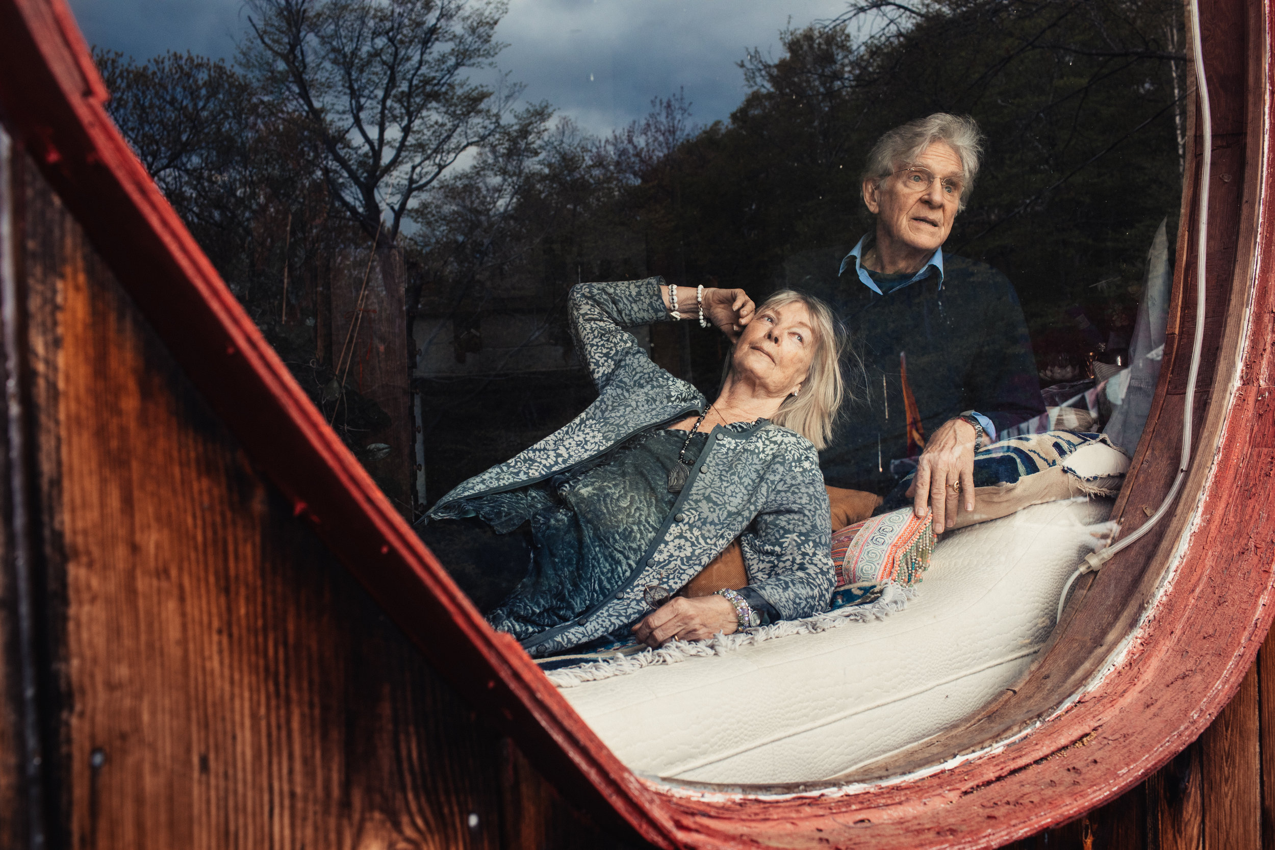 Nena and Robert Thurman for The New York Times