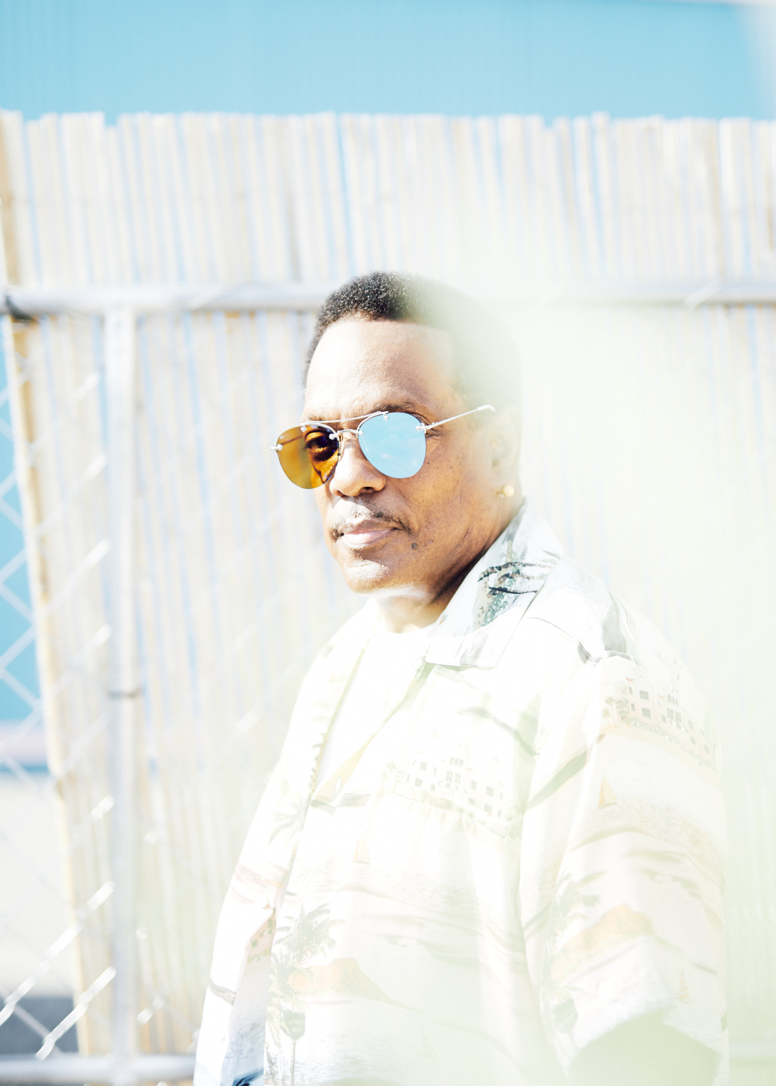 Charlie Wilson at Pharrell's "Something in the Water" for GQ