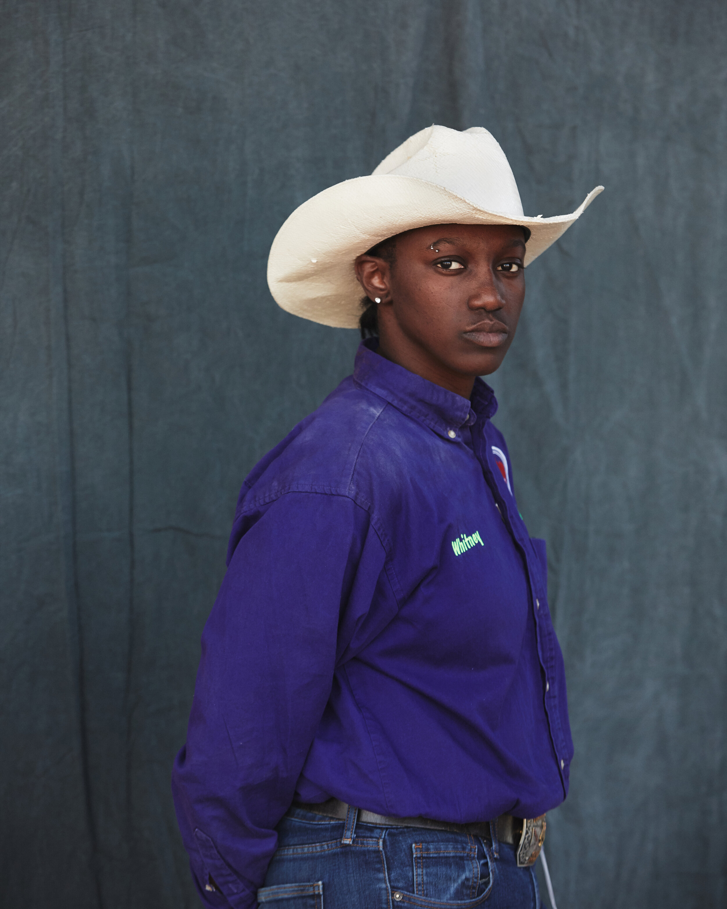 Whitney White at The International Gay Rodeo Finals for Rolling Stone