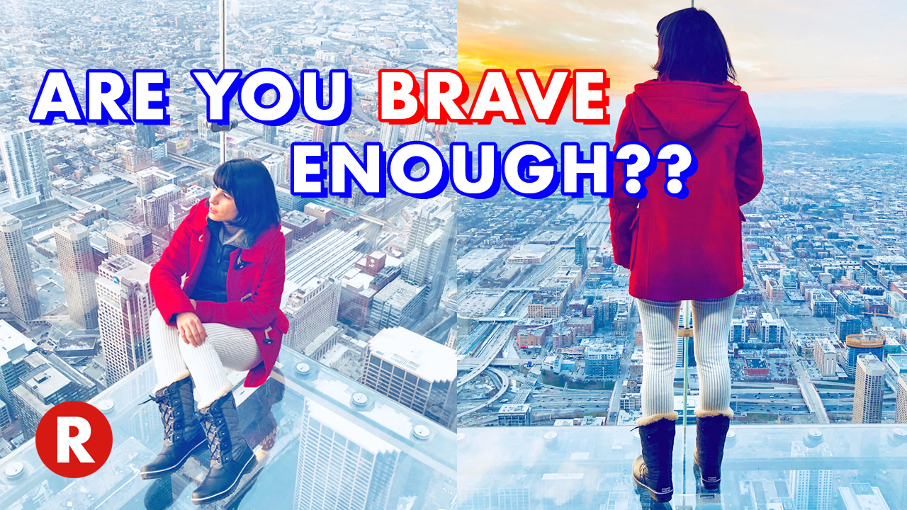 Skydeck Ledge // ALL GLASS OBSERVATION DECK // Willis Tower in Chicago, IL