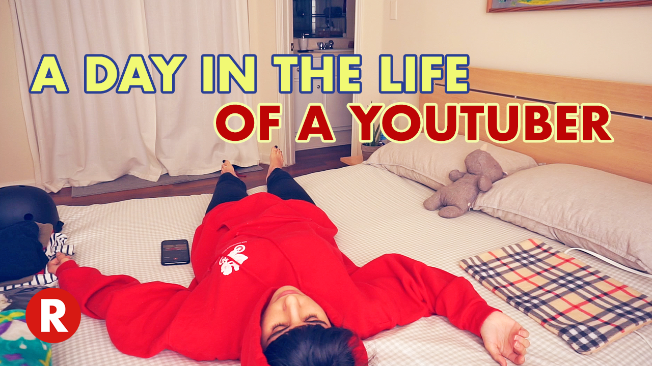 A Day In The Life Of A YouTuber