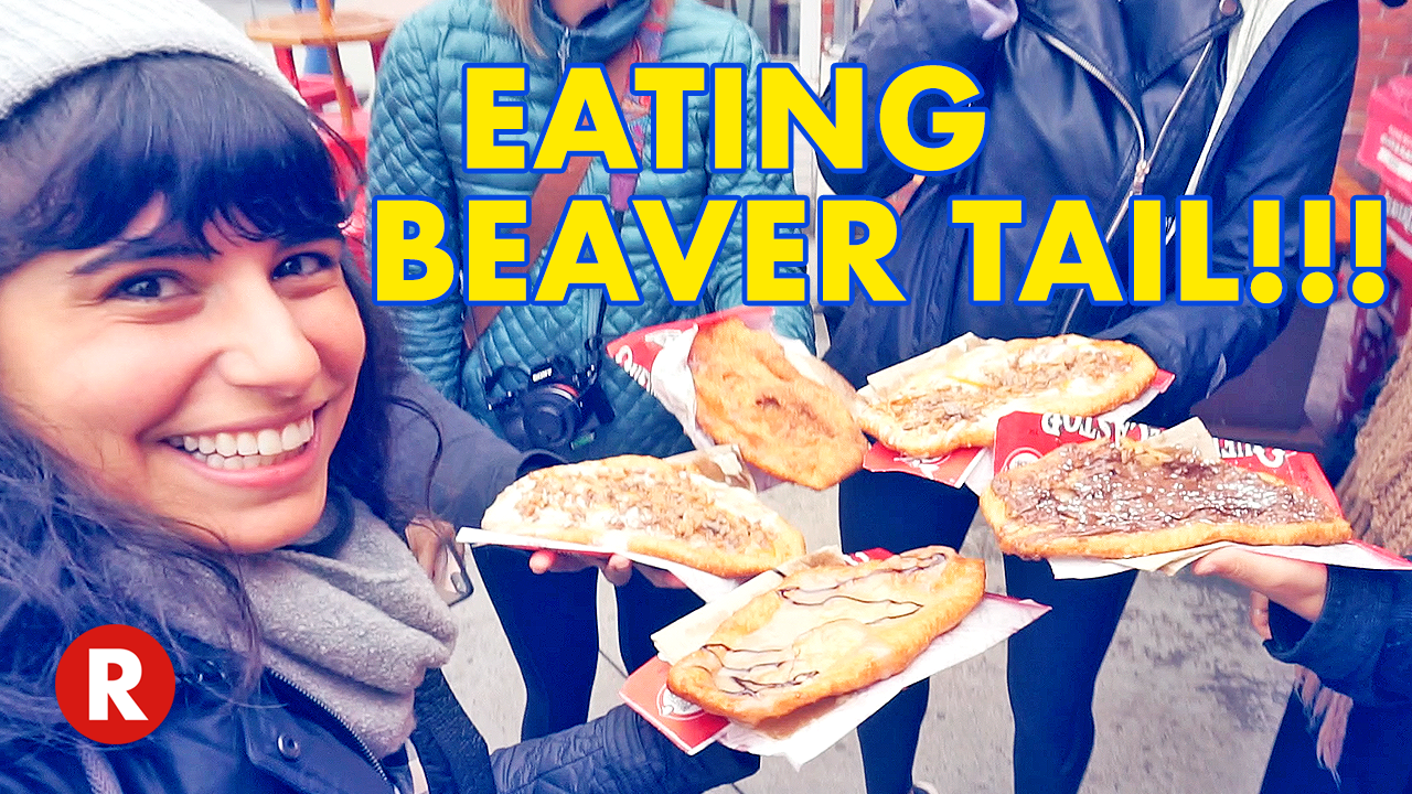 Eating Beaver Tail for the First Time!! // Gatineau Park // Quebec, Canada // HI CANADA