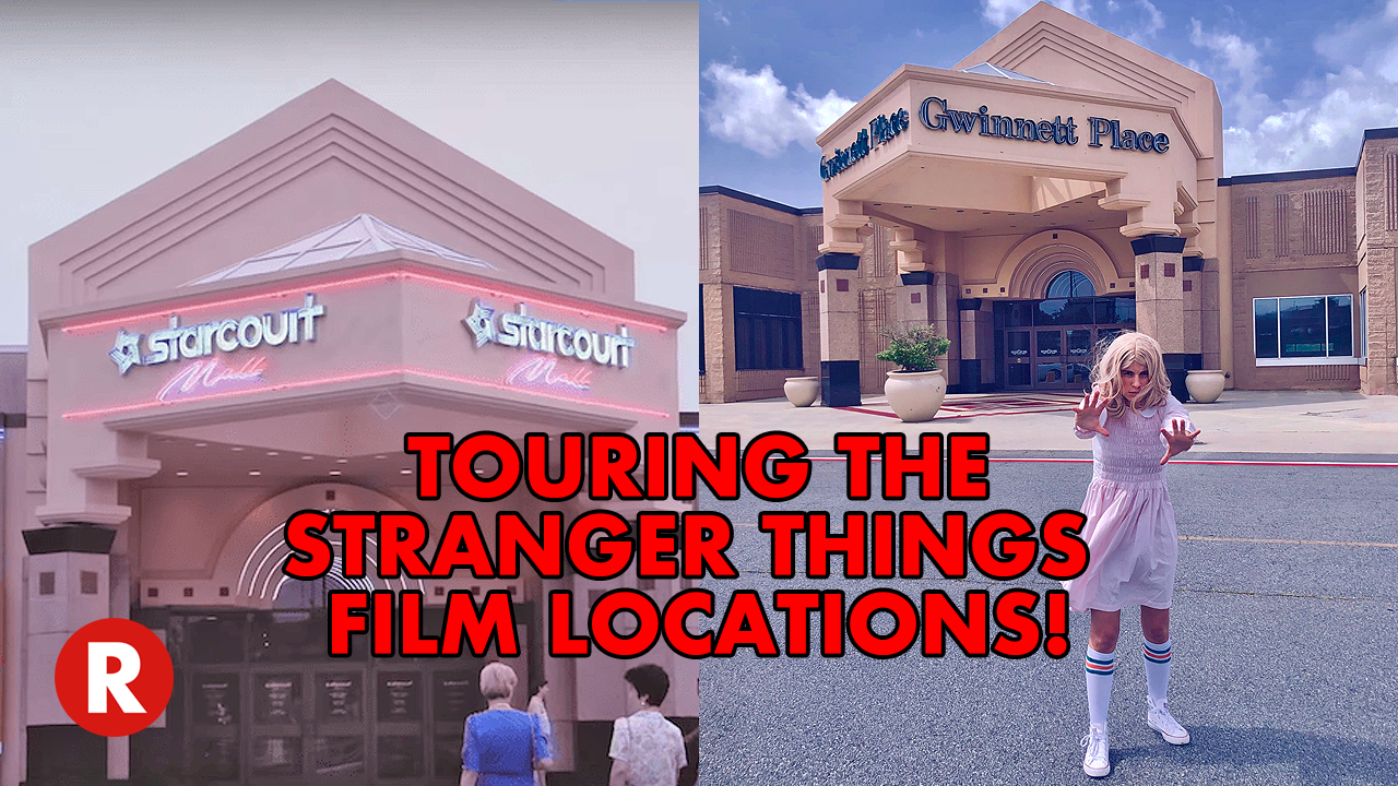Stranger Things 3 Filming Locations Tour Dressed As Eleven!! // 11 Stranger Things Set Tour