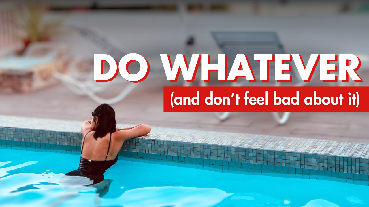 Here’s your permission to be “unproductive”