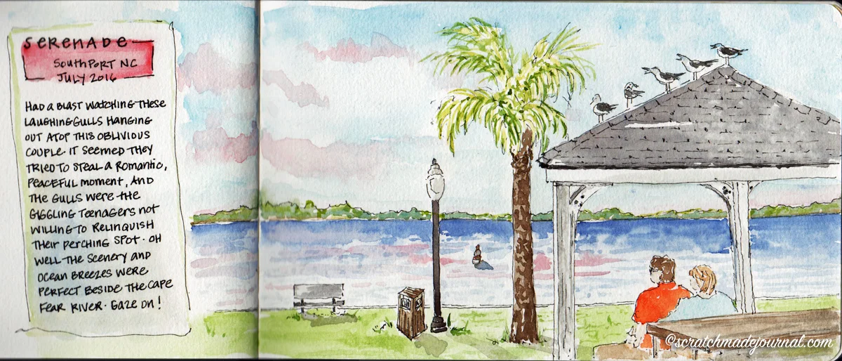 Pentalic Aqua Journal Sketchbook Review — Scratchmade Journal