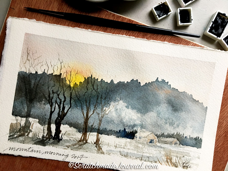 How To Mix Gray Watercolor — Scratchmade Journal