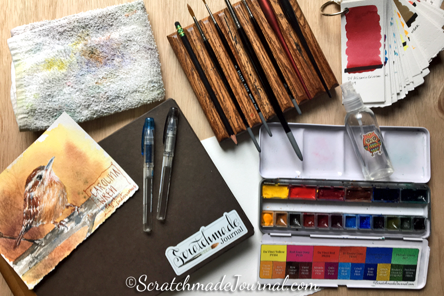 My Favorite Sketching & Watercolor Supplies — Scratchmade Journal