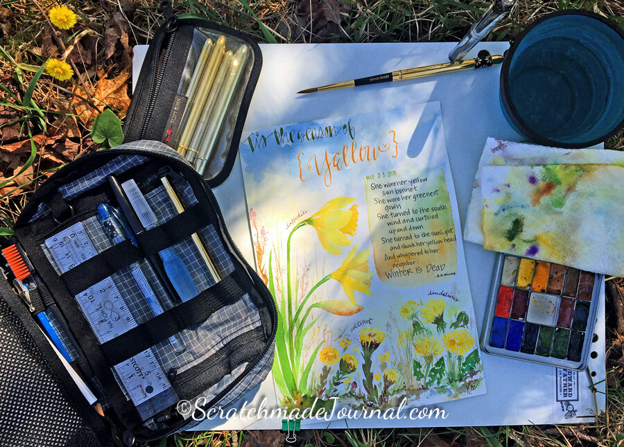 Ideas For Watercolor Travel Kits — Scratchmade Journal