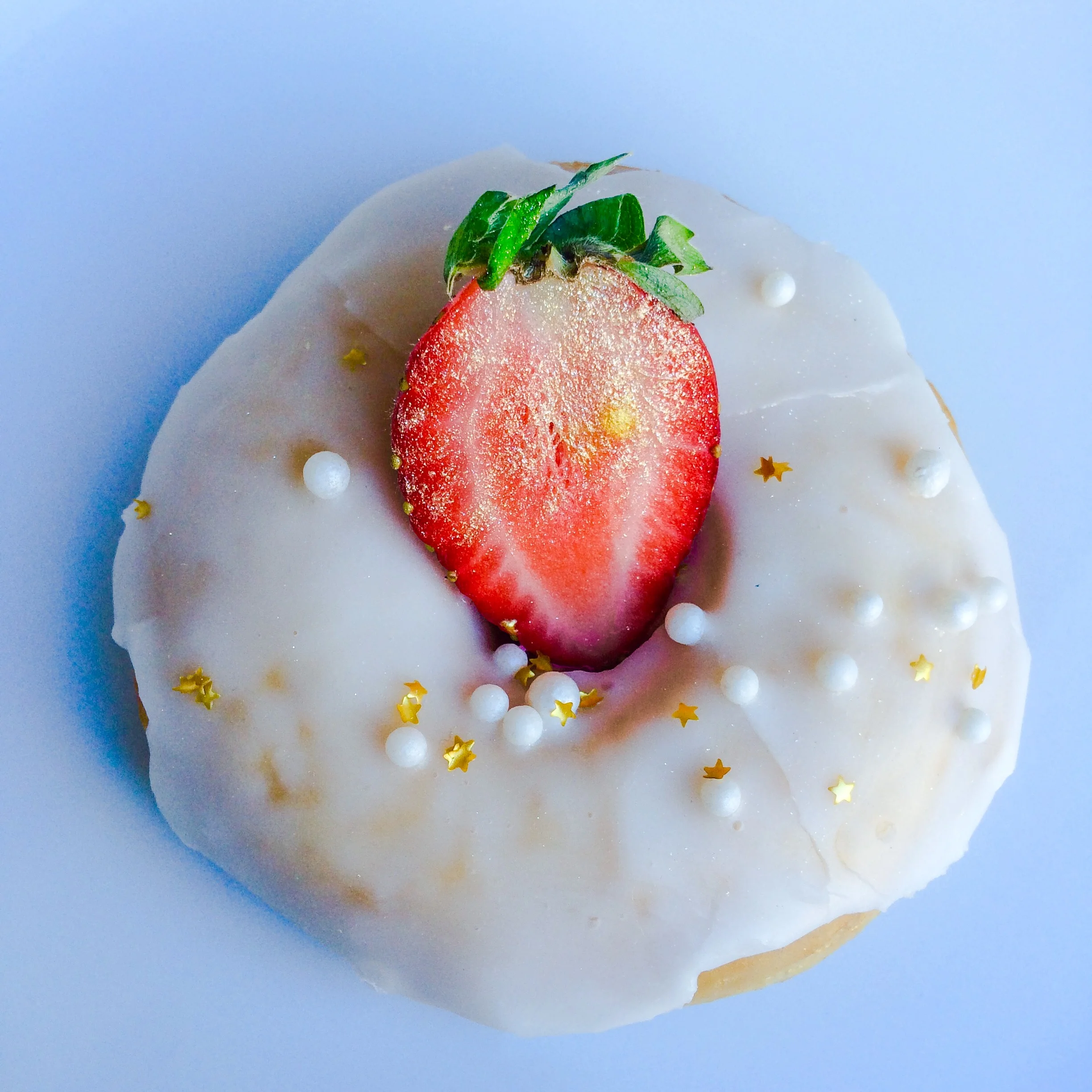 Strawberry Champagne Donut