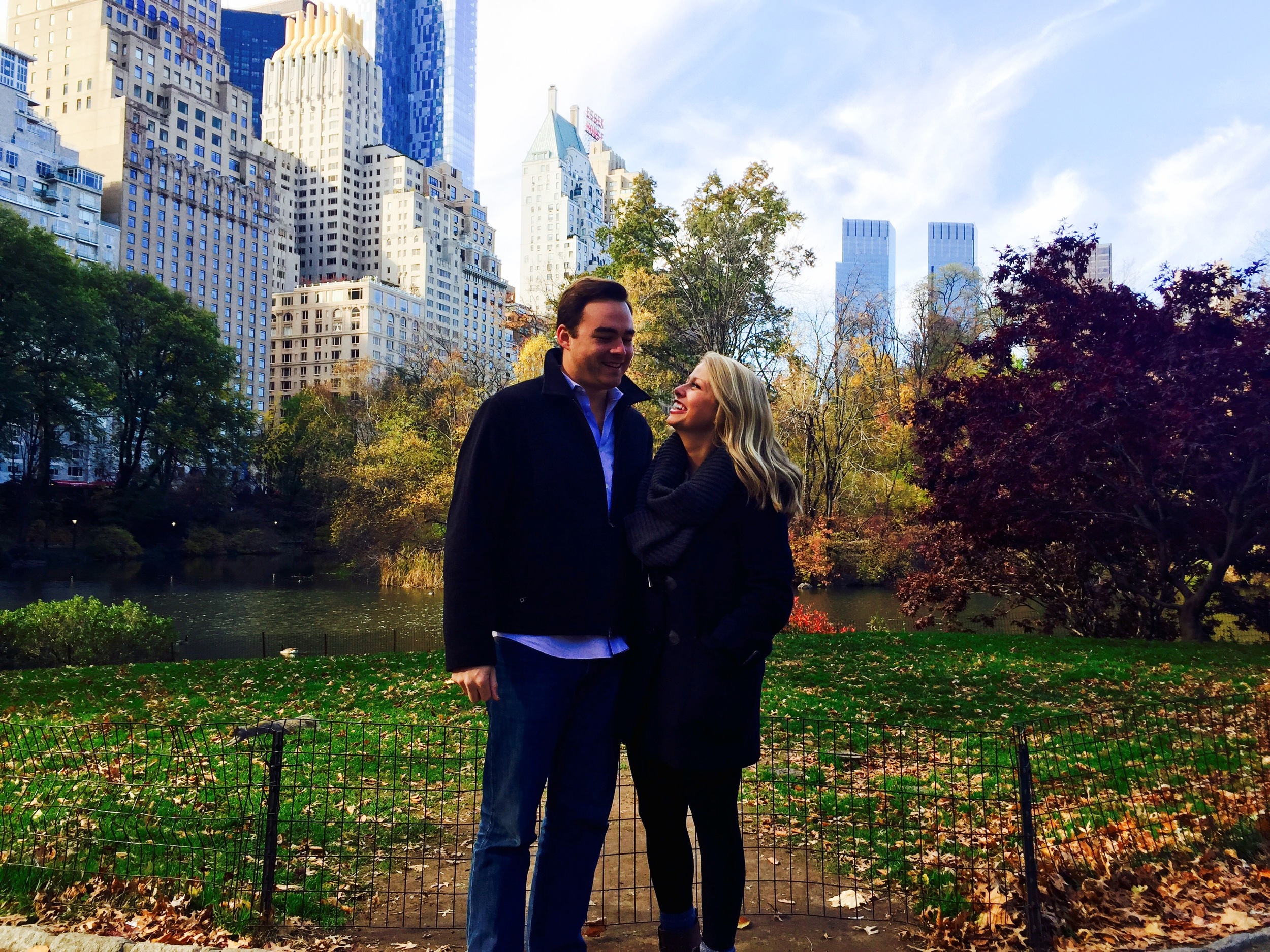 Central Park this past November 