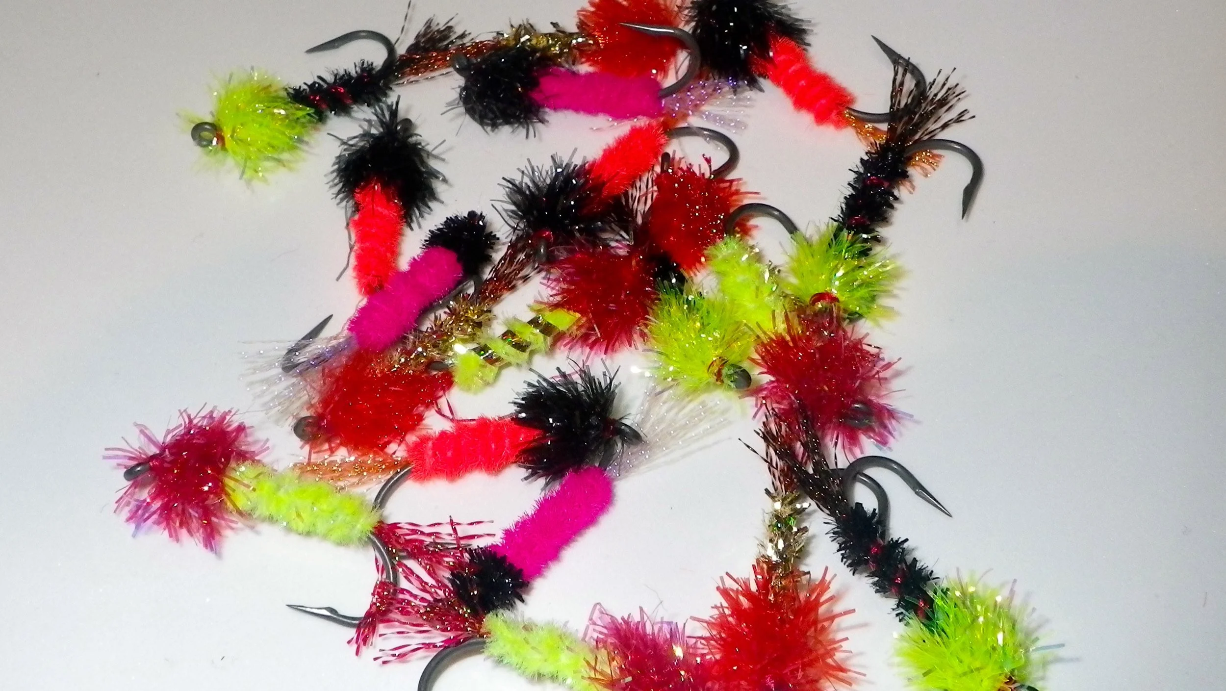 Simple but effective shad flies.