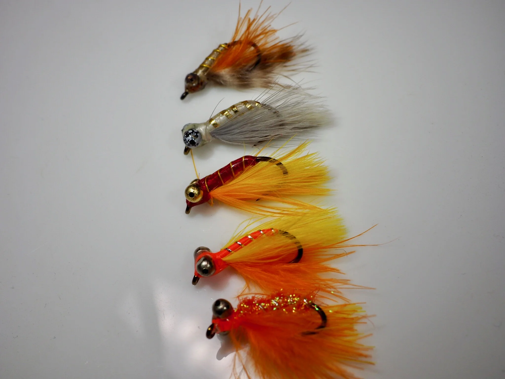The SMP can be tied in what ever colors and materials suit you.
