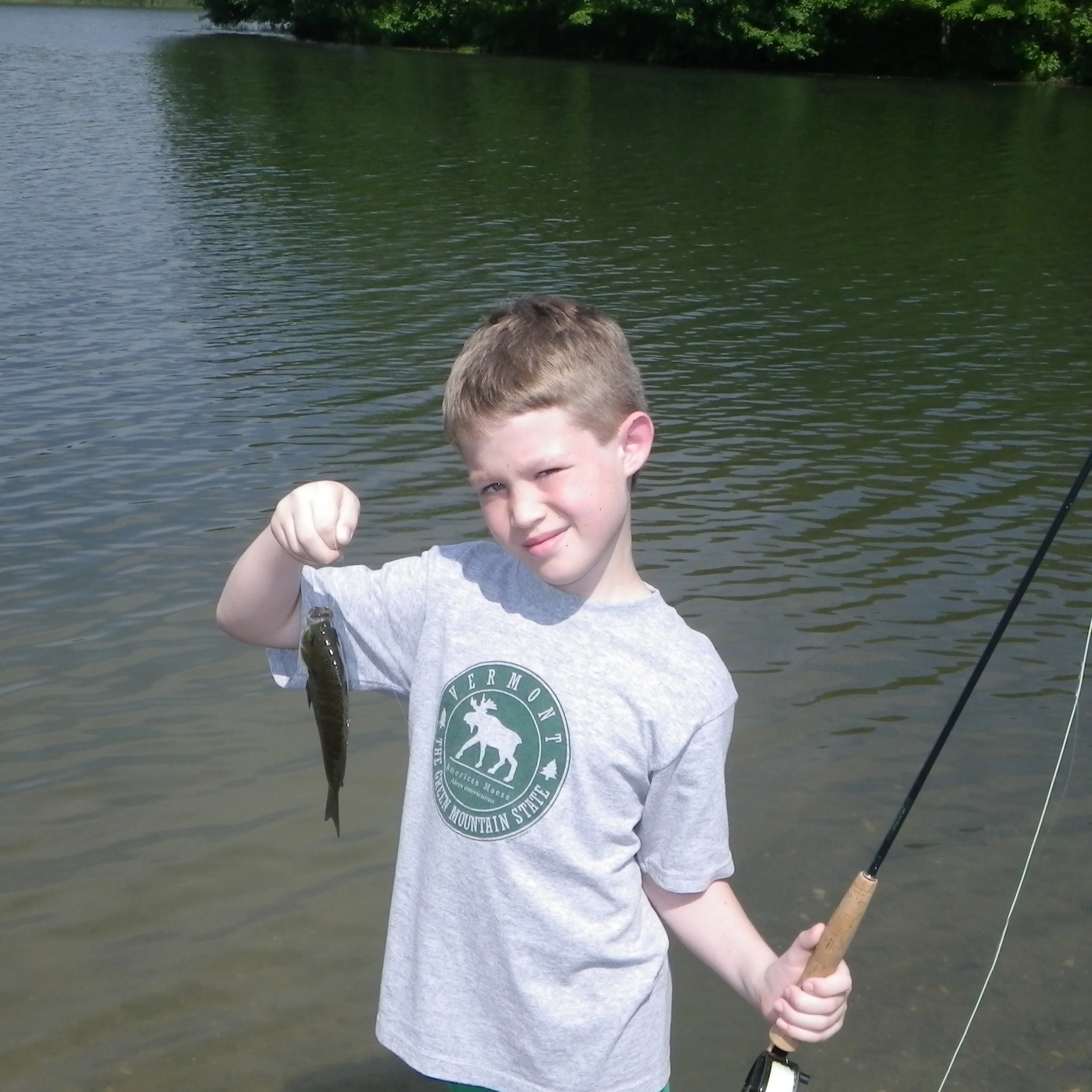 Want to teach a kid to fish?  Bluegills can help!