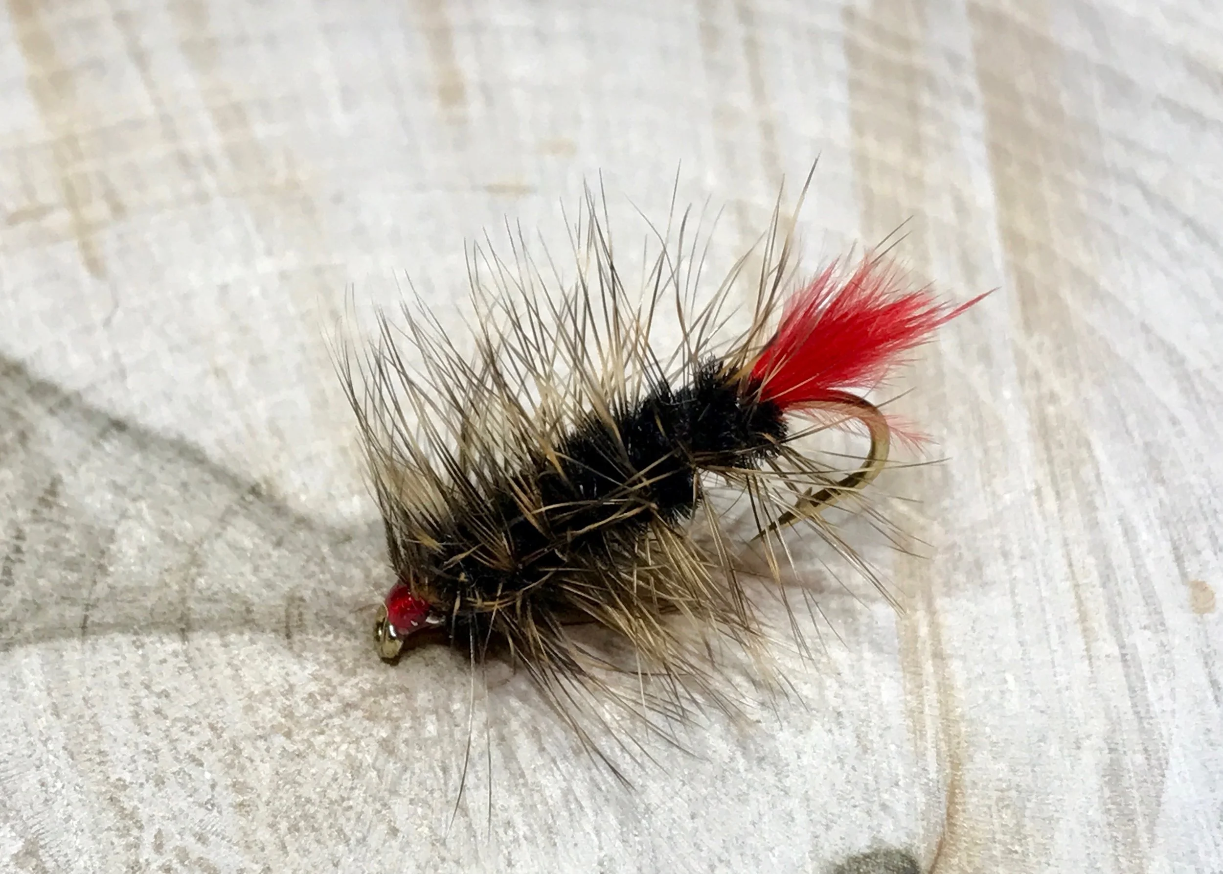 Black and red