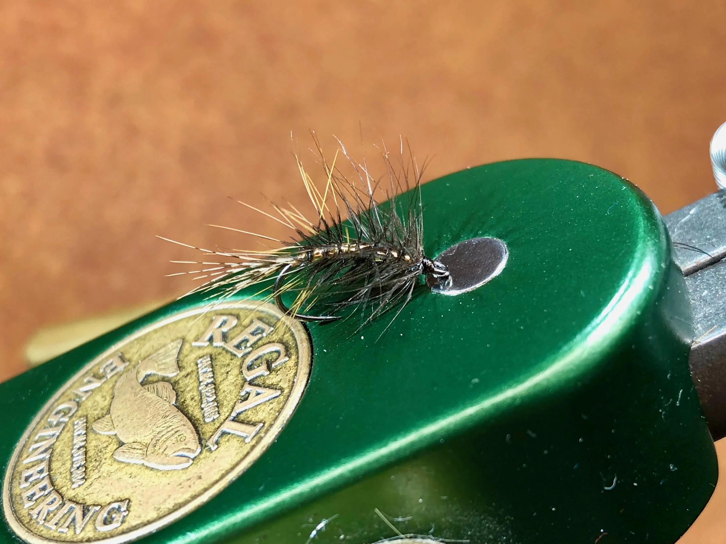 The Tick, a salt water pattern tied for striped bass, that is perfect for panfish!