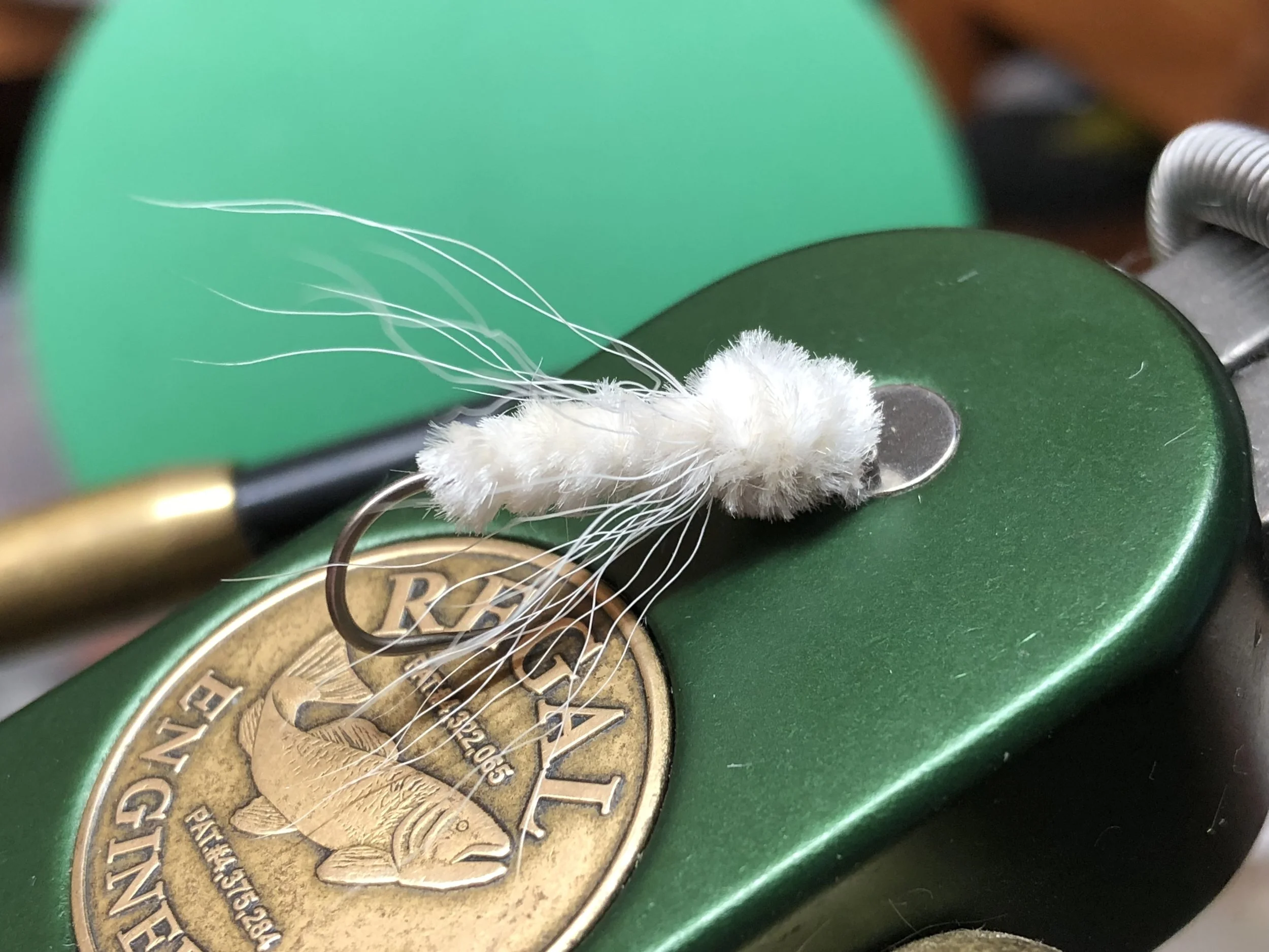 The Ghost is an all-white version of the James Wood Bucktail
