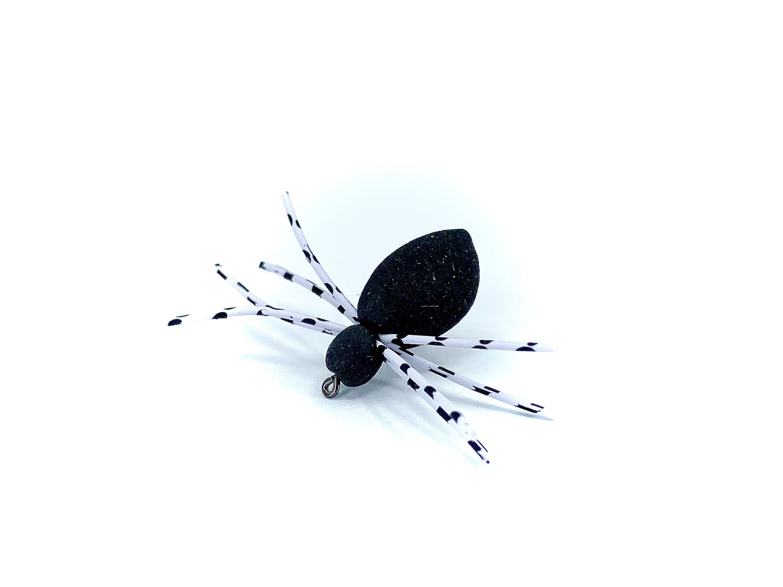 12 Fly Fishing Chartreuse Foam Spiders Flies Poppers #10 Hooks Panfish Bluegill 