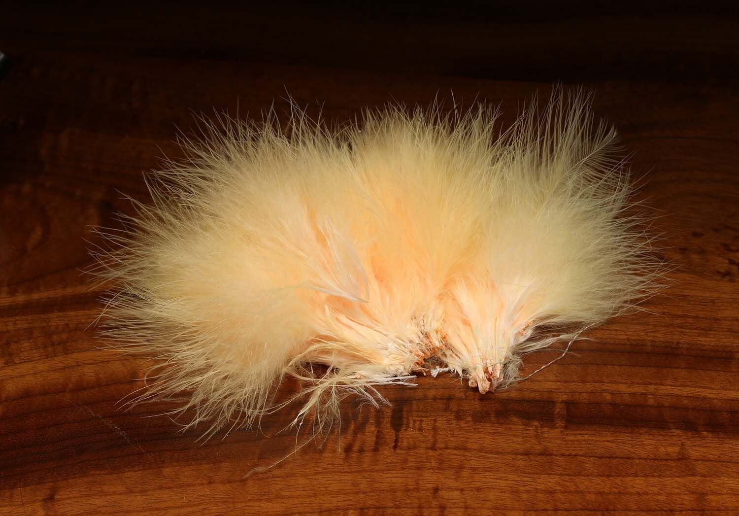 Highlander Green Strung Marabou Blood Quill for Fly Tying 