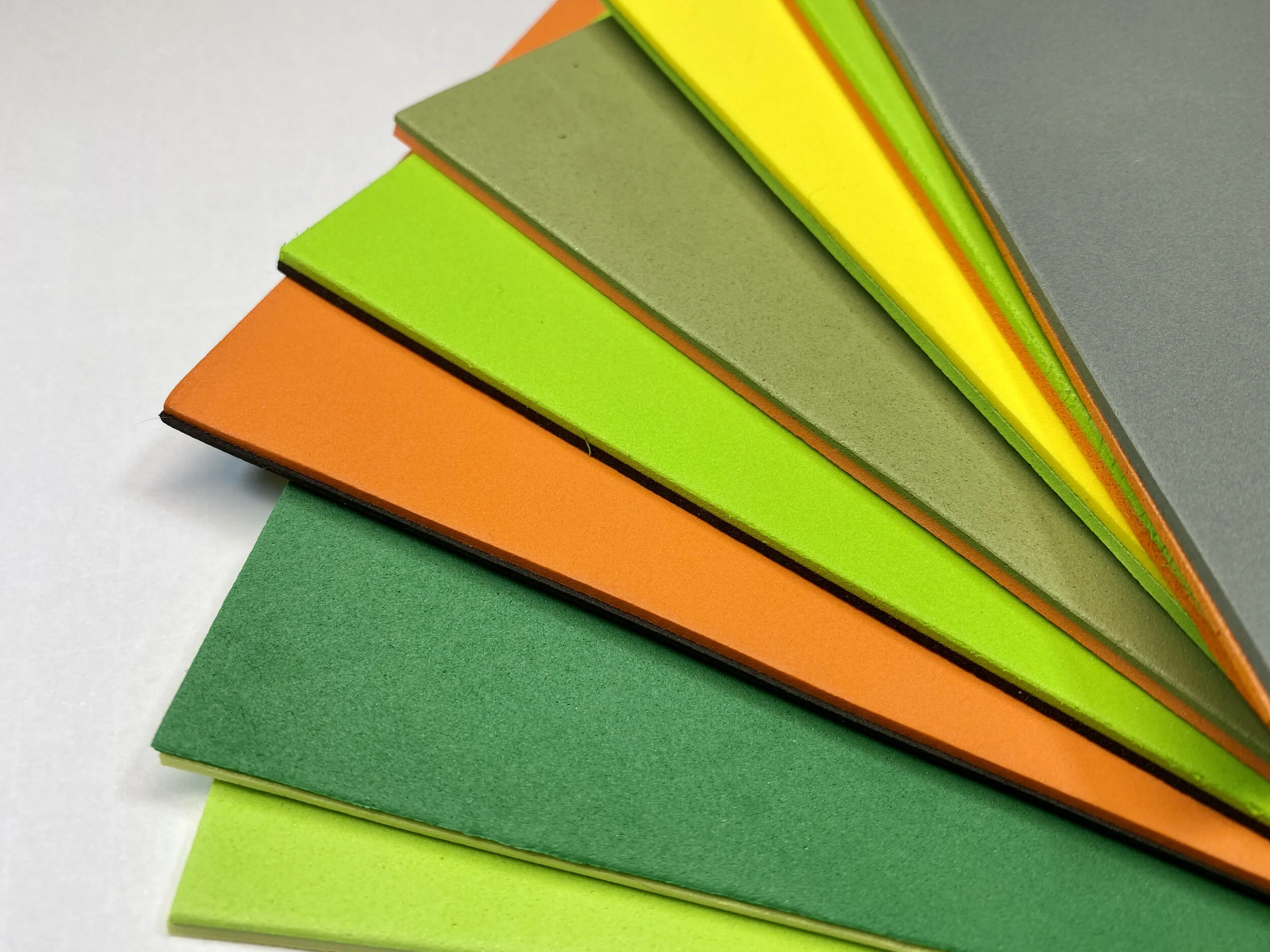 Bi-Color Laminated Foam Sheets
