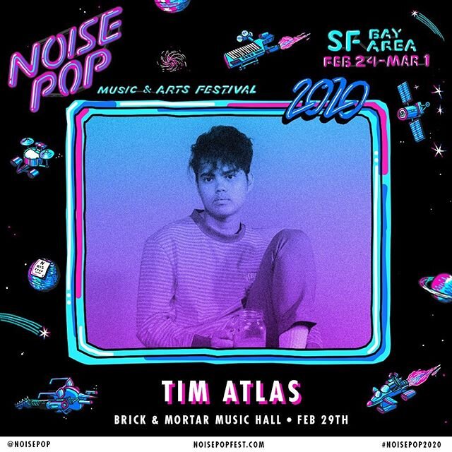 *SAN FRANCISCO* Coming back to the bay next month to play at @noisepop !! Tix on sale this Friday 🚨