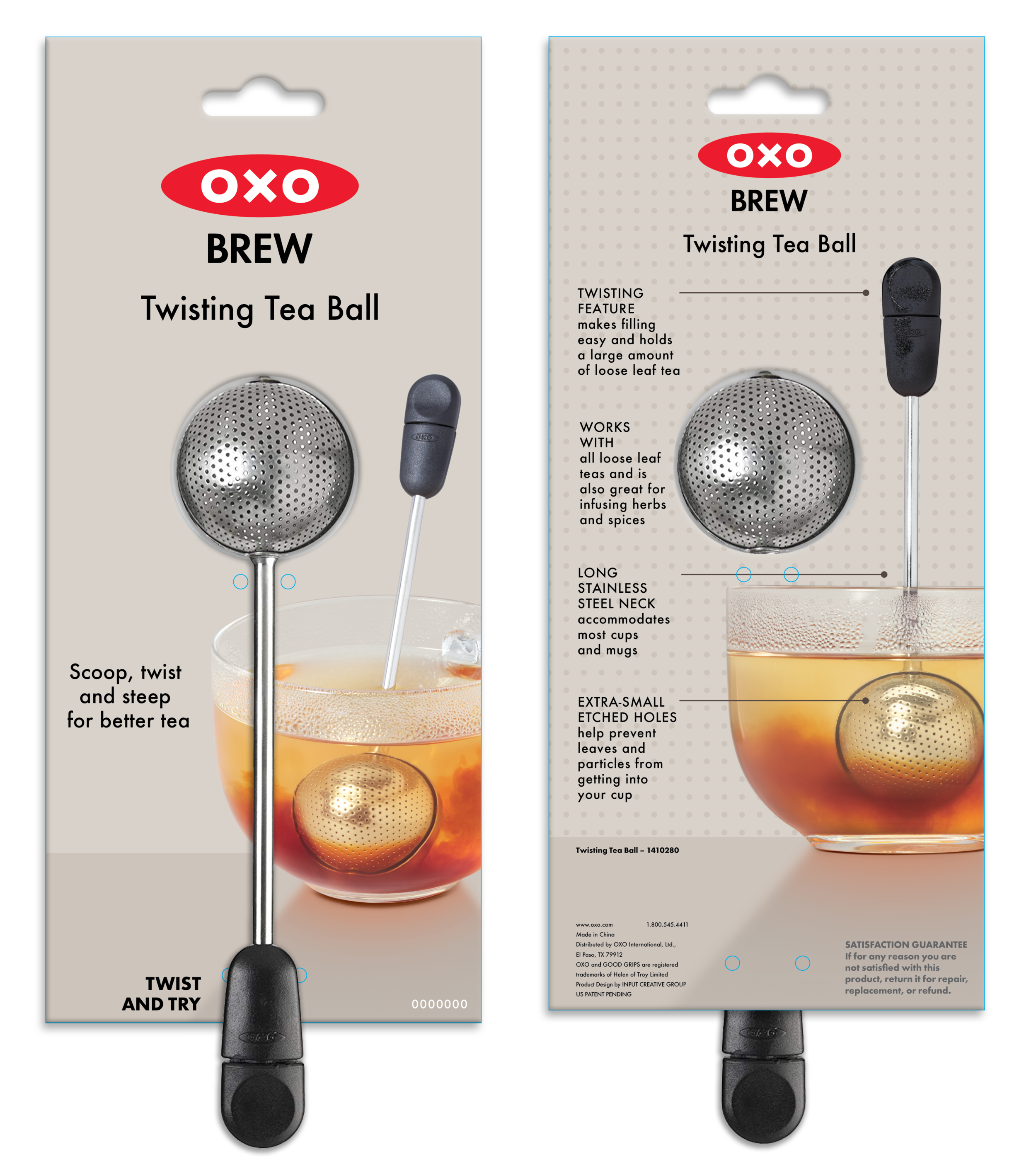 WIP - OXO Twisting Tea Ball —