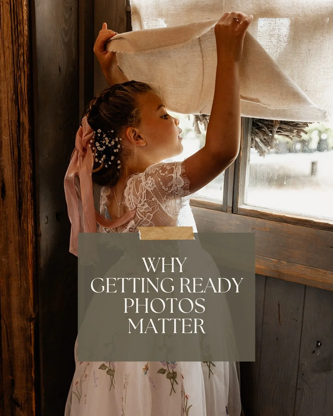 Are you on the fence about including getting-ready photos in your wedding photography coverage?

Let me be the first to say &ldquo;DO IT&rdquo;. 

There are so many incredibly special moments that happen with your people while you&rsquo;re waiting fo