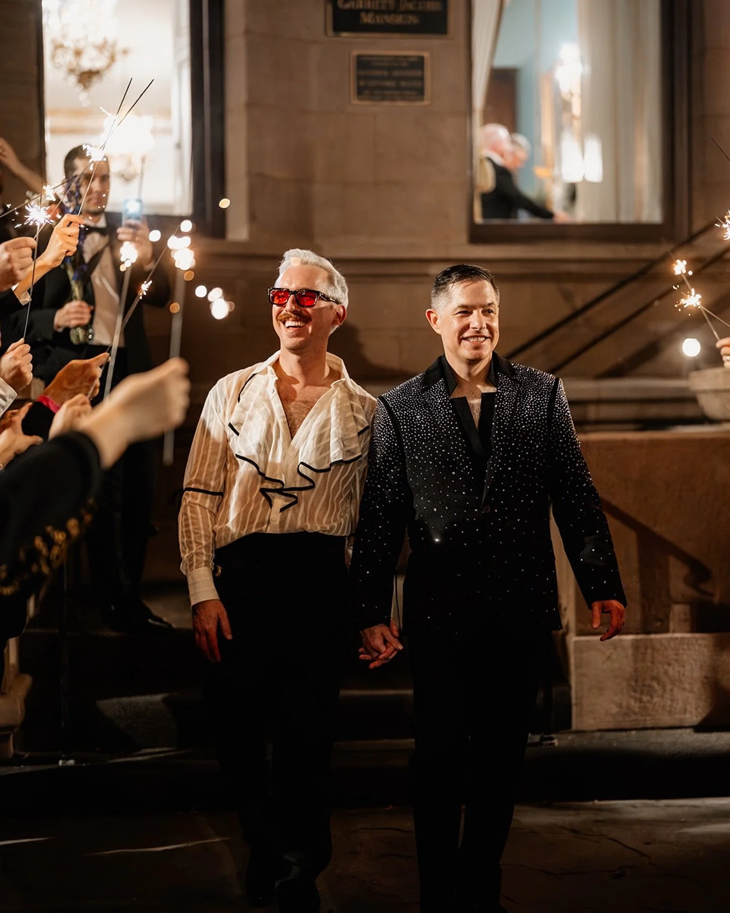 What a day at the Engineer&rsquo;s Club! Full of laughter, bold style, and a dance floor that just didn&rsquo;t quit. 

Every corner of this historic Baltimore venue felt alive with energy, from the emotional vows to the packed dance floor under thos