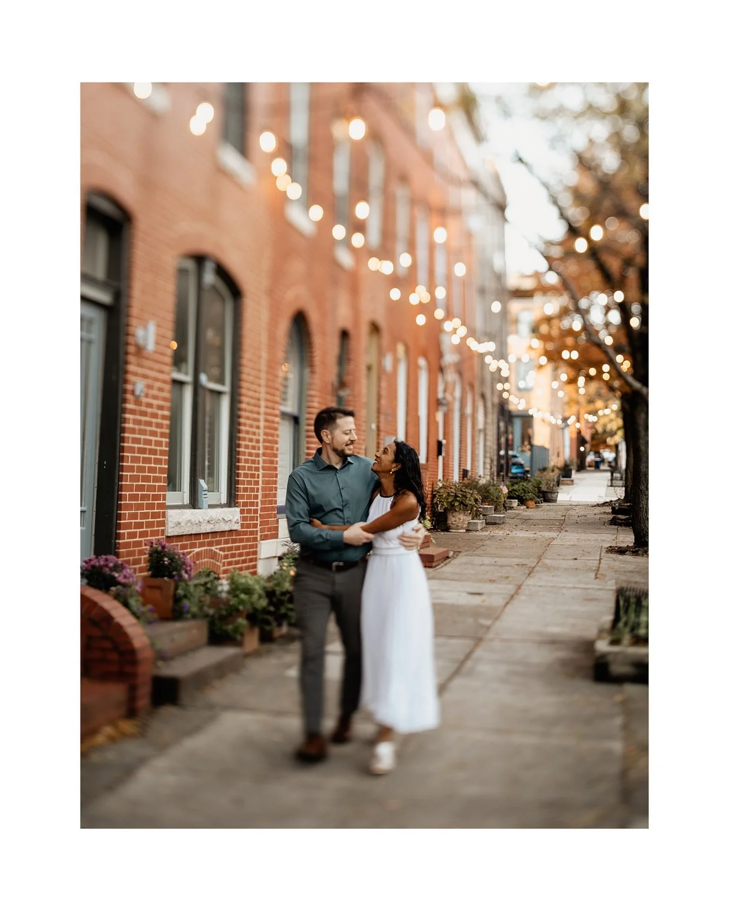 Patterson Park was the perfect mix of cozy corners and big Baltimore energy for these two. 

We wandered through the fall colors, made our way up to the Observatory for those skyline views, and spent most of the session laughing our way from spot to 