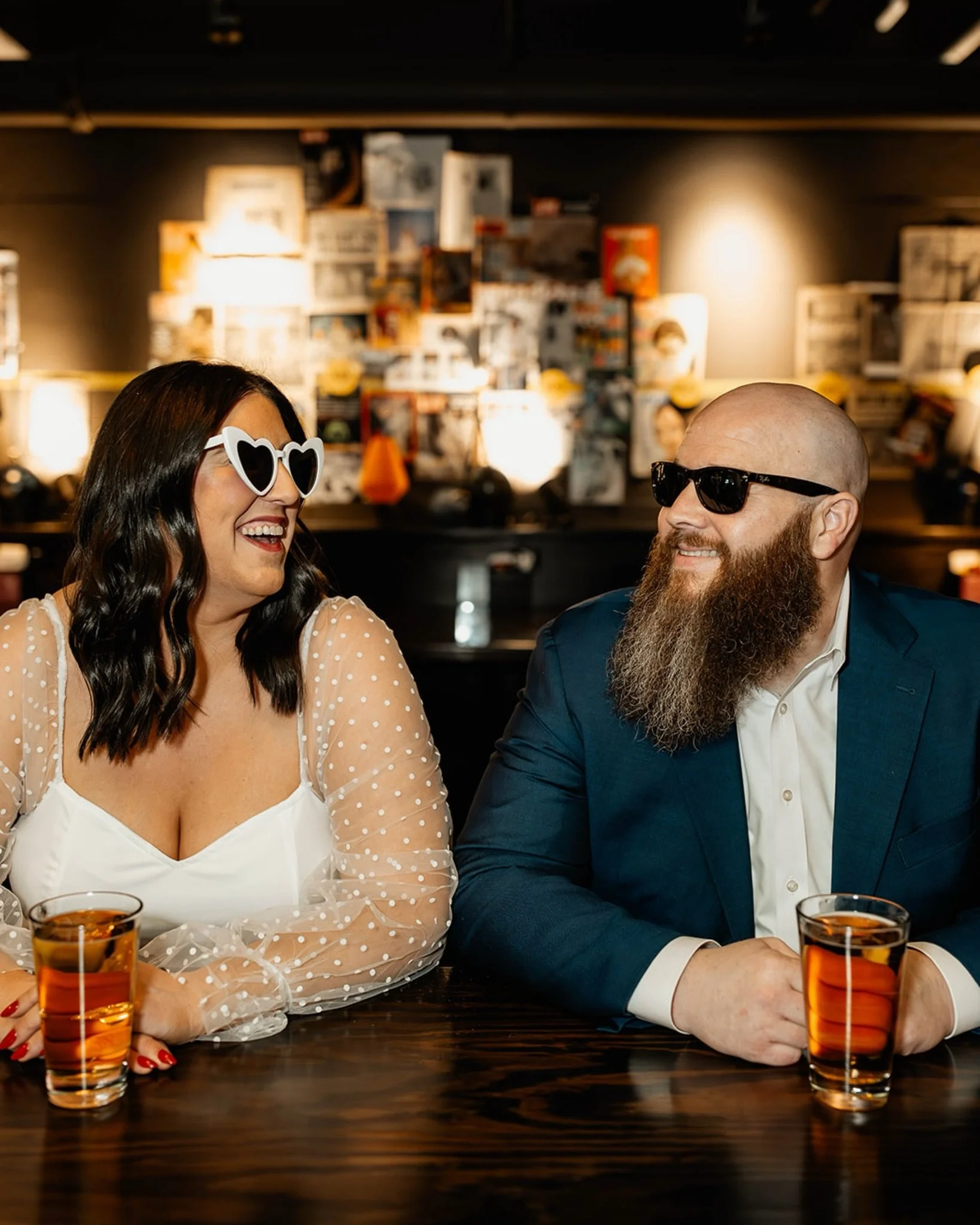 PSA: your engagement photos do not have to happen in a field at golden hour. (they can if you want! but your favorite booth at your favorite bar is a love story too.)

Such a fun session! 

Photos by Associate Lindsay
Edits by me