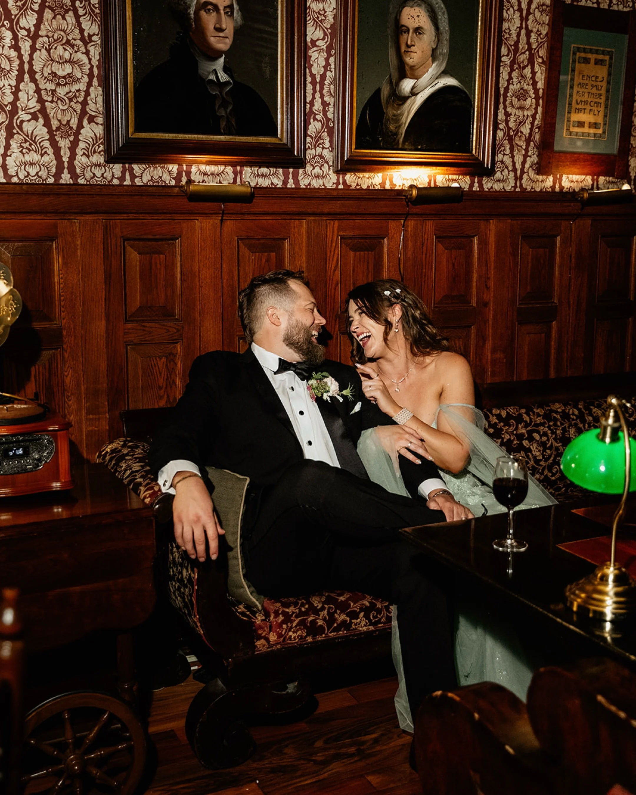 This wedding at the Tabard Inn in Washington, DC, a little historic inn dripping in personality, was a day right up my alley!

Allison and Nick had every bit the eclectic, vibrant, colorful, and energetic vibe they wanted for their wedding day! 

And