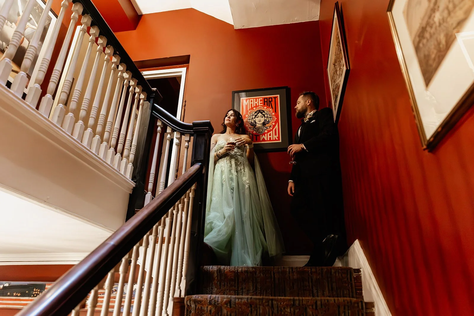Colorful Summer Solstice Wedding at The Tabard Inn | Washington DC Wedding 