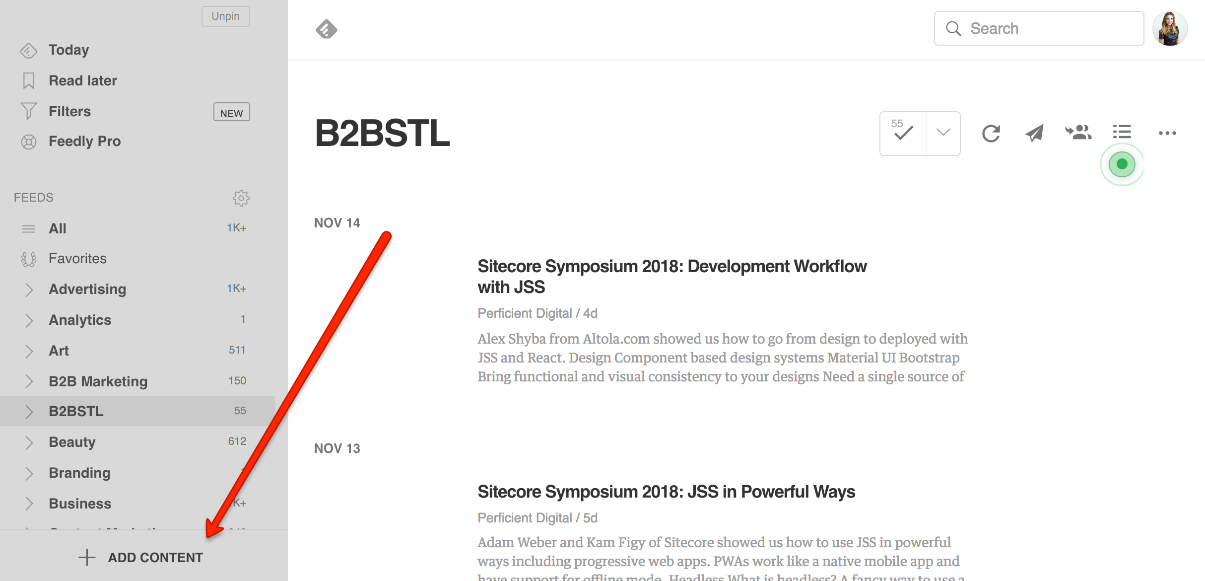 content sources to feedly via marketermarisa.png
