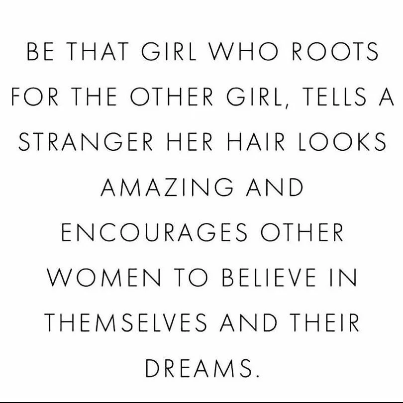 Shout out to all THESE ladies out there!!