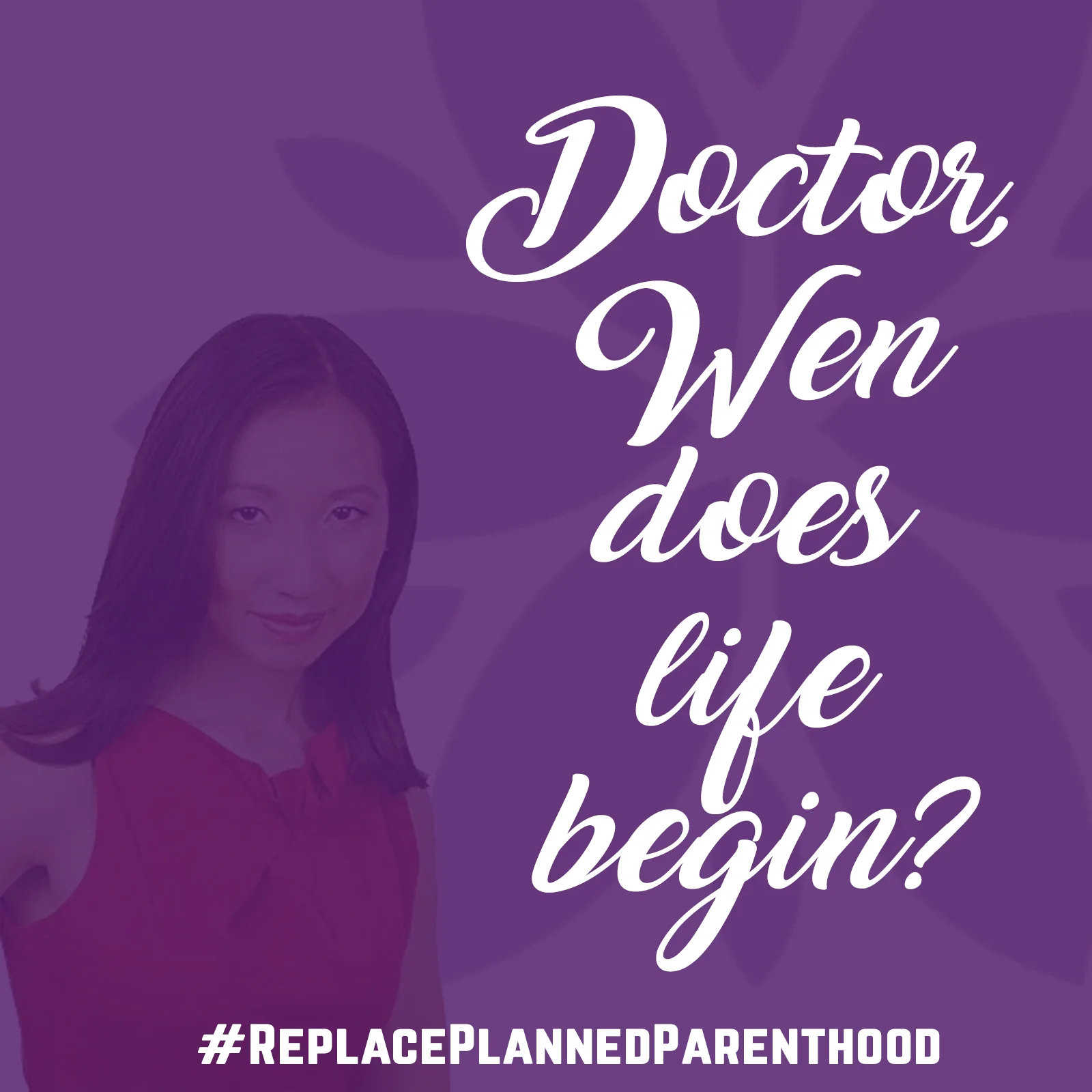 Stanton Statement on Incoming Planned Parenthood President Wen