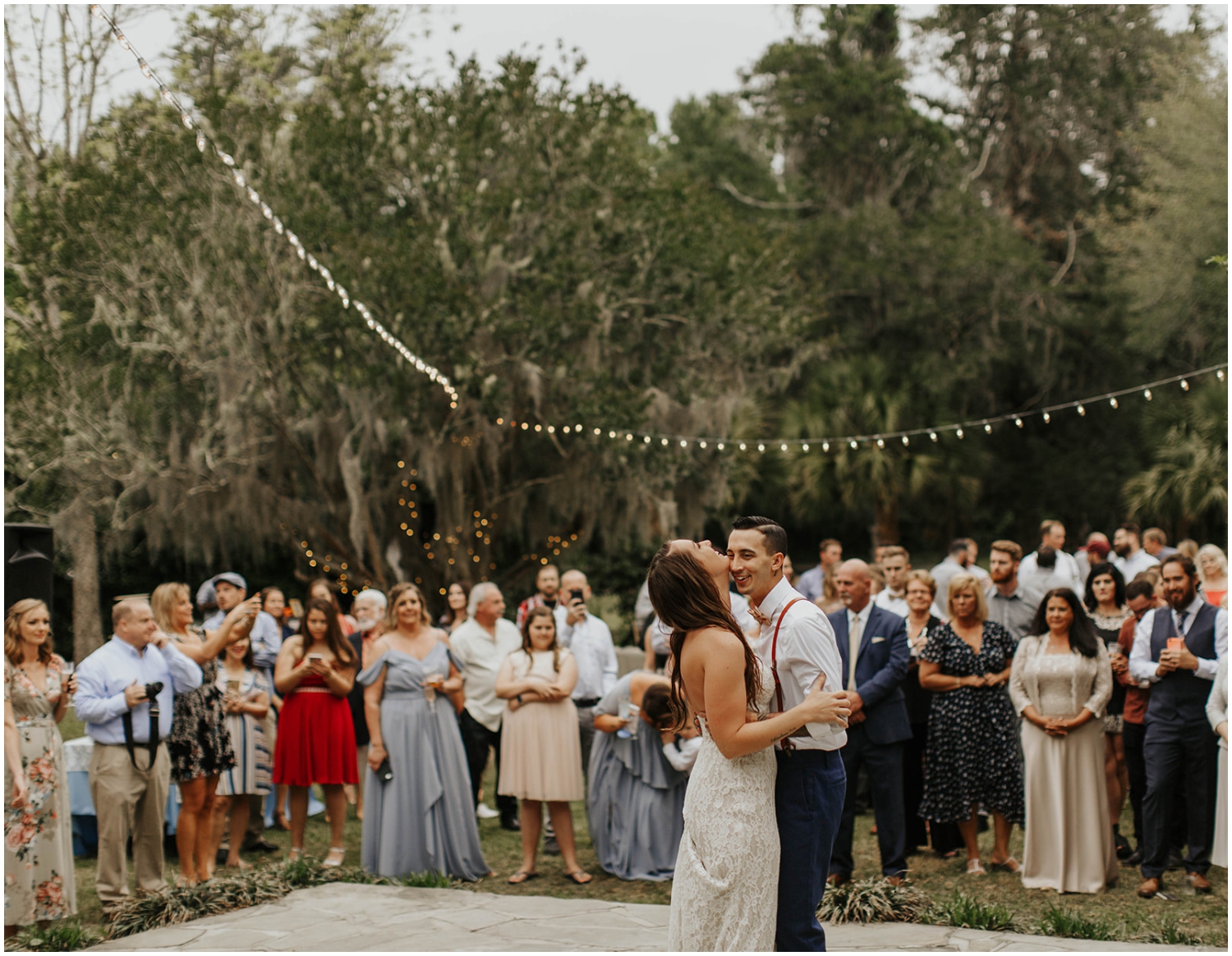  Bride and groom’s first dance  