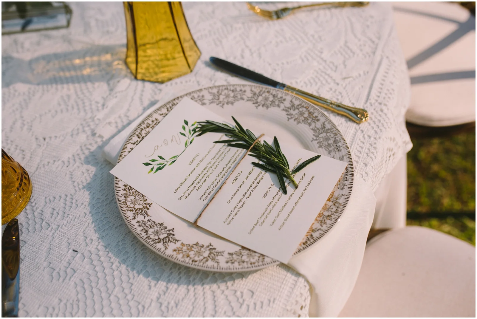 Wedding Table Set Inspiration