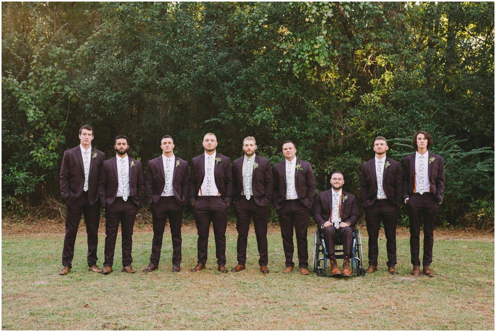 Groom and groomsmen