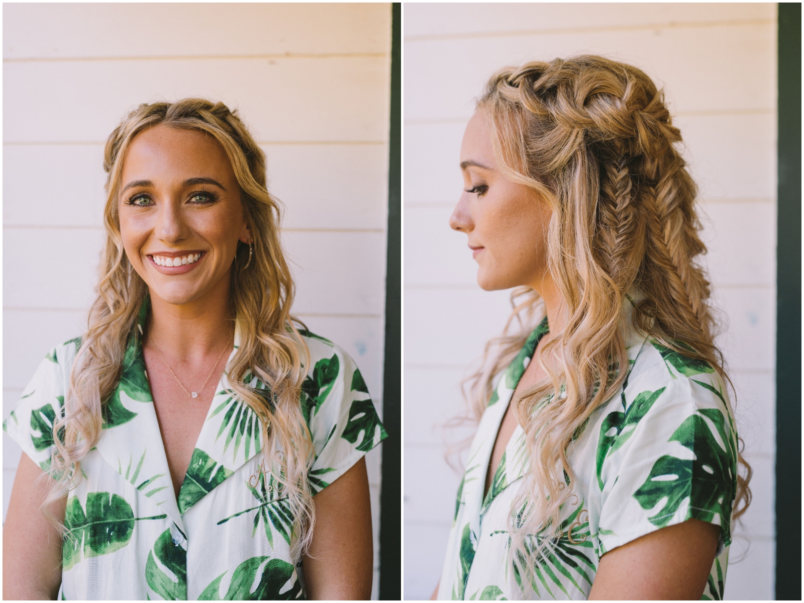  Bride Wedding Hairstyle with Braids 