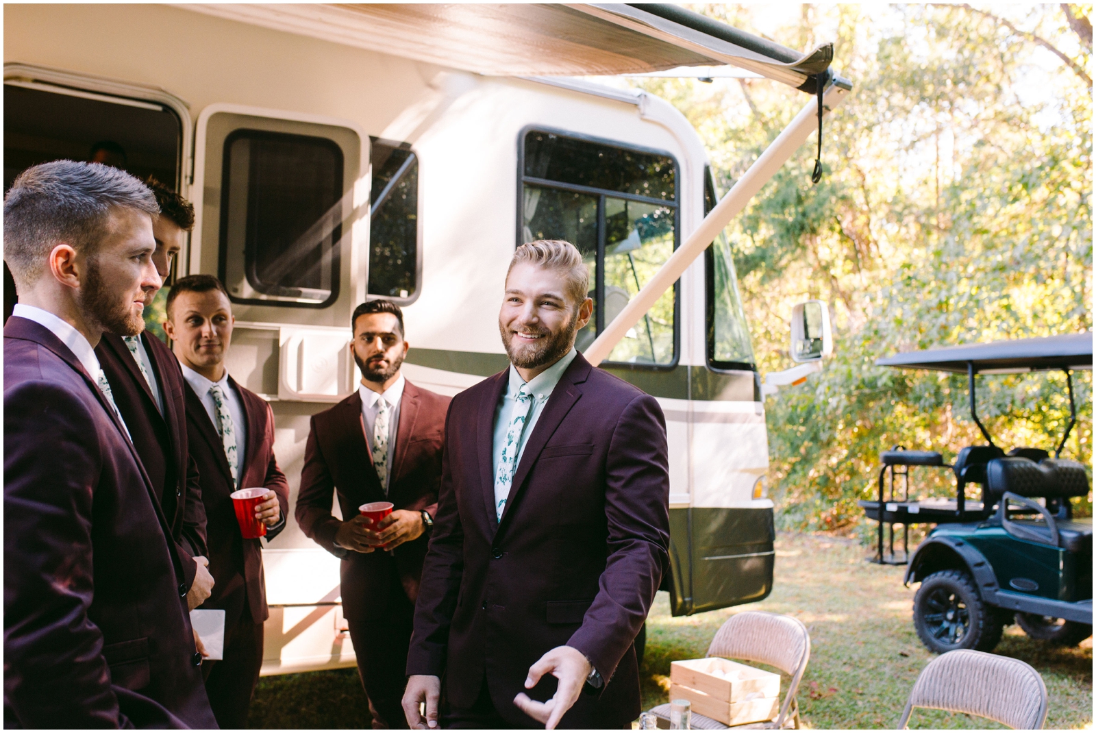  Groom with his Groomsmen 