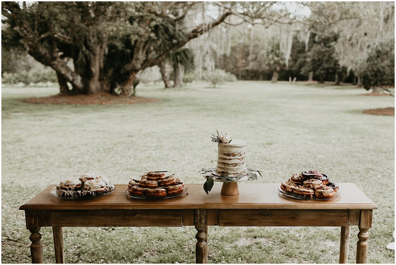  wedding dessert table display 