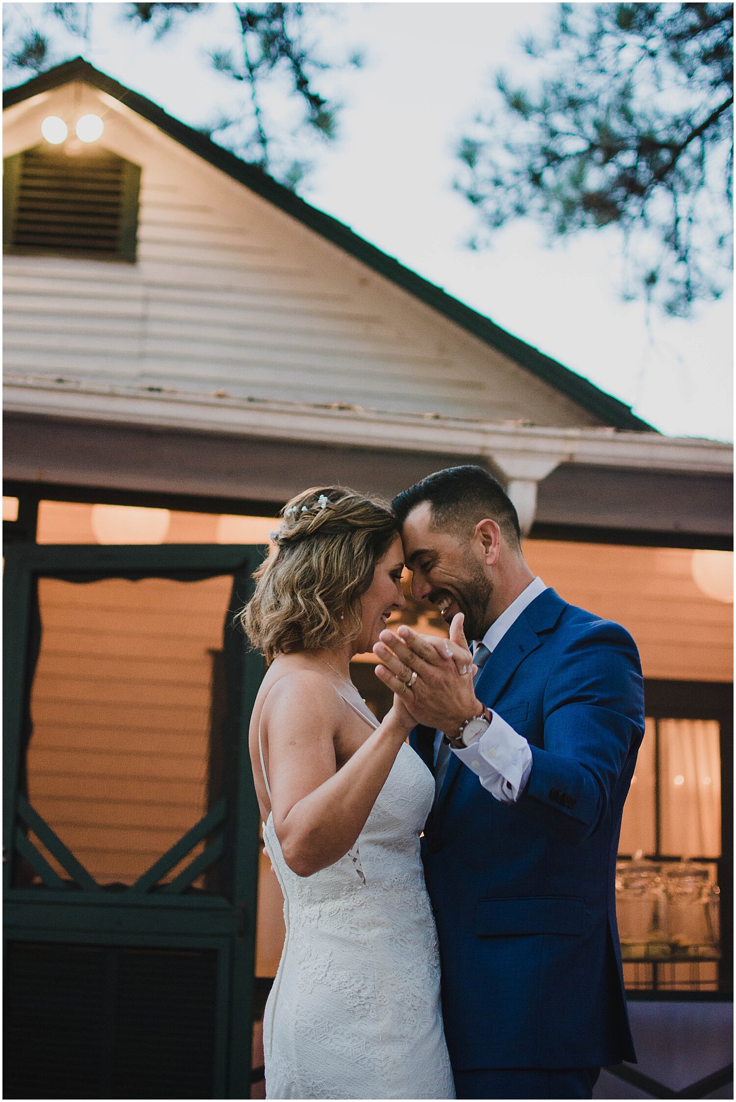  bride and groom dance  