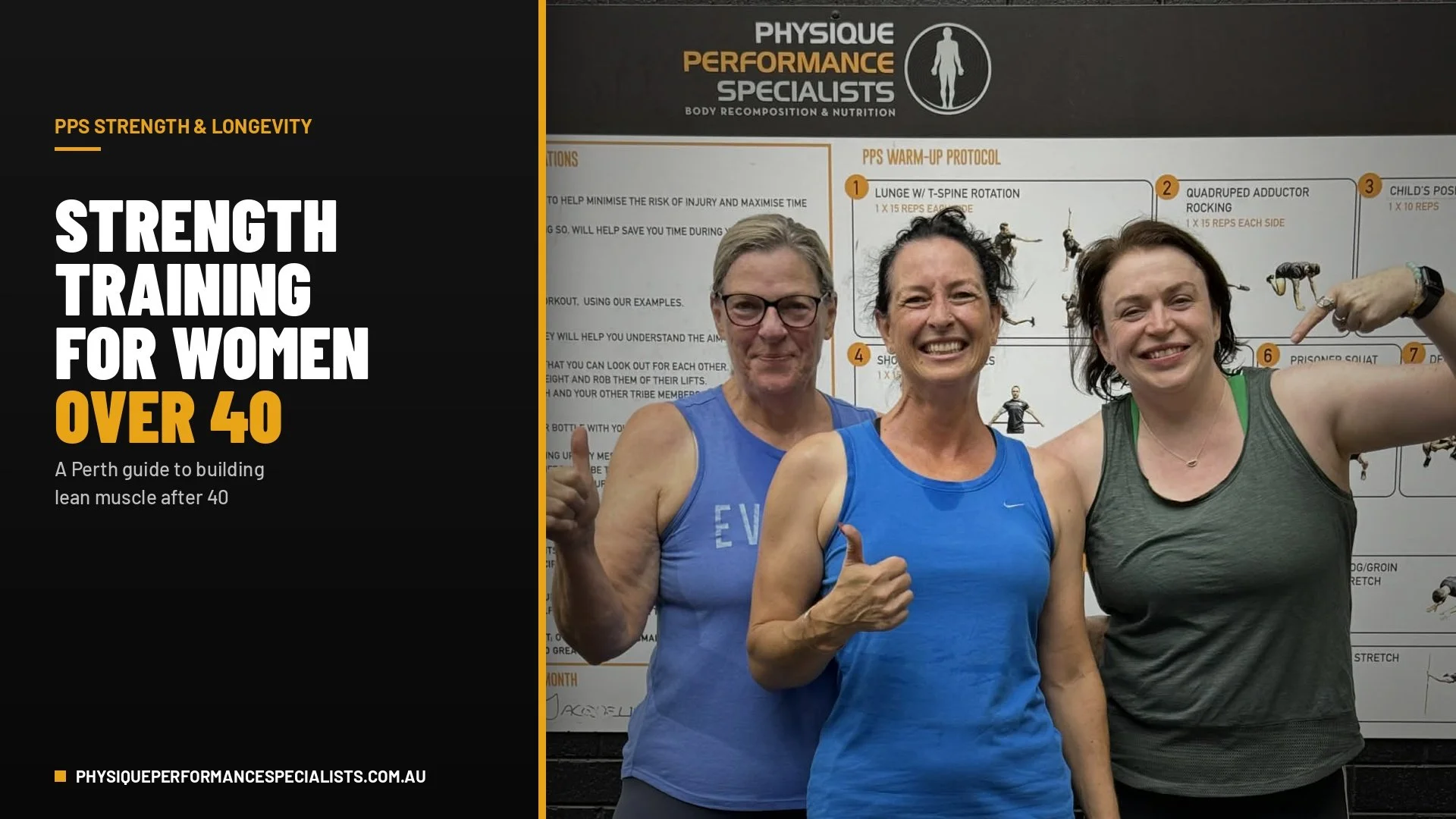 Female client over 40 strength training at a private Perth coaching gym