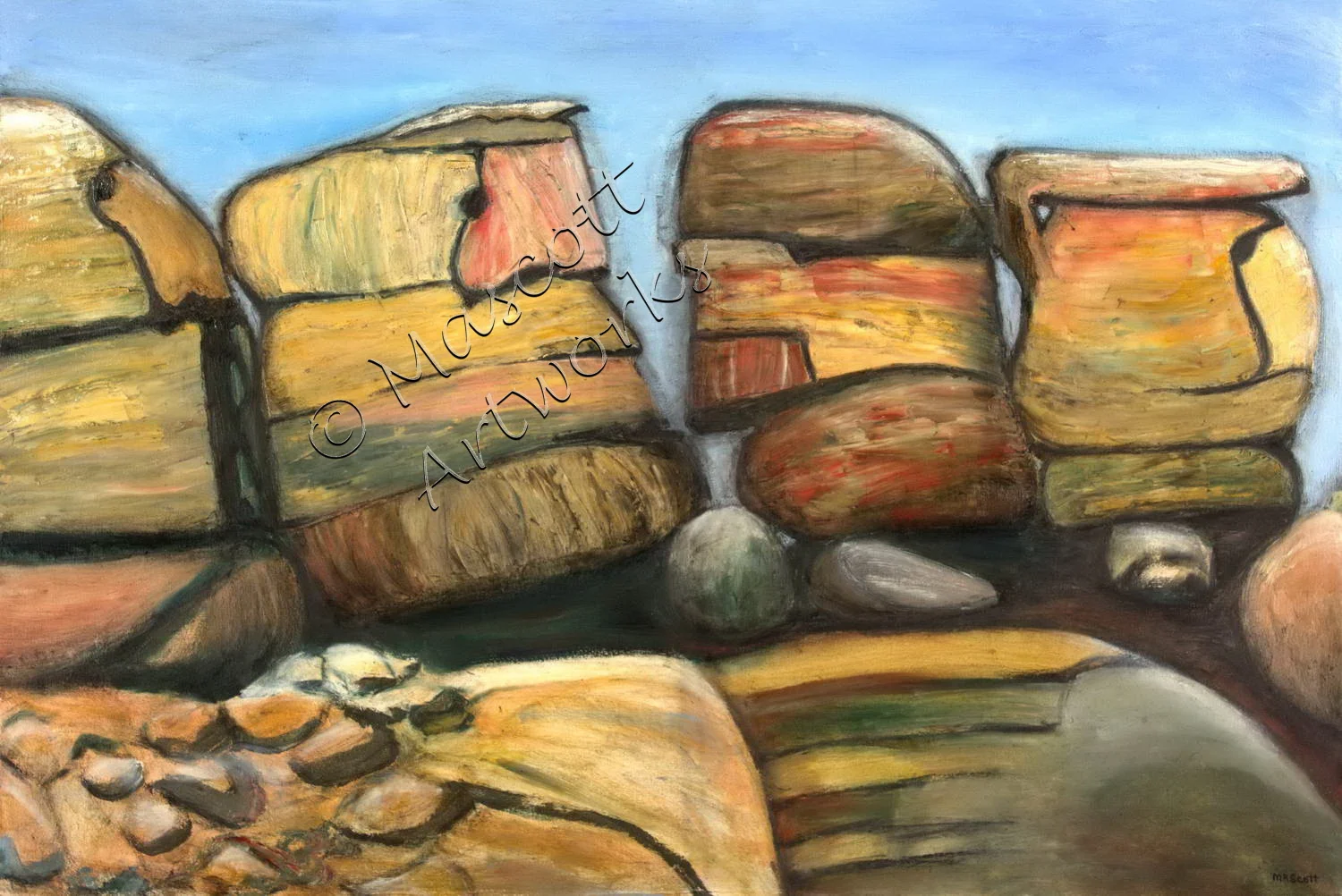 Rocks with attitude
