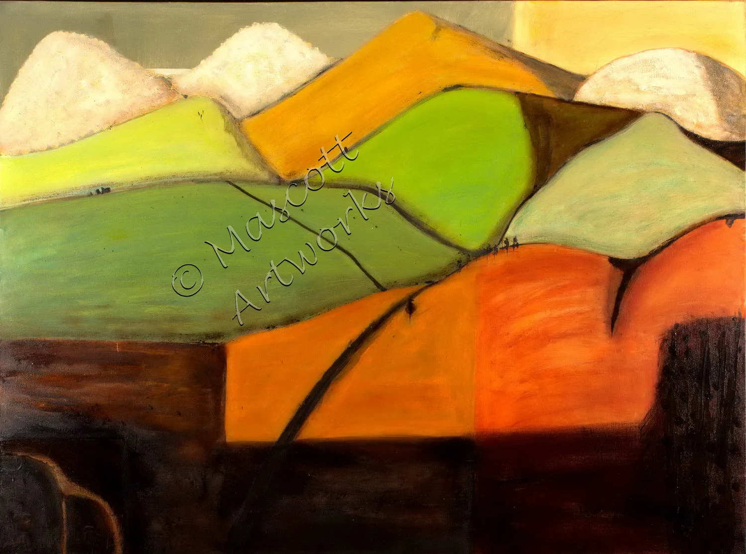 Bold hillsides