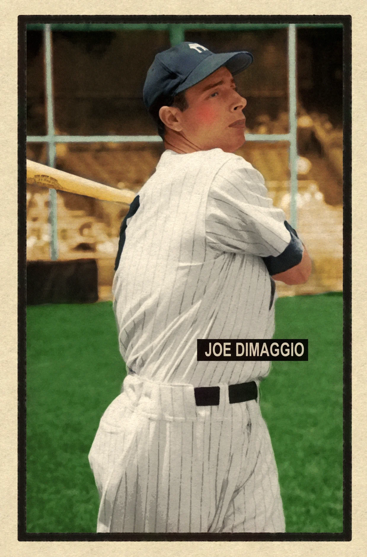 1951 BASEBALL STARS SERIES #61 JOE DiMAGGIO 3/6/17 Auction Closes at $135.50 USD - Current Poulation of 2