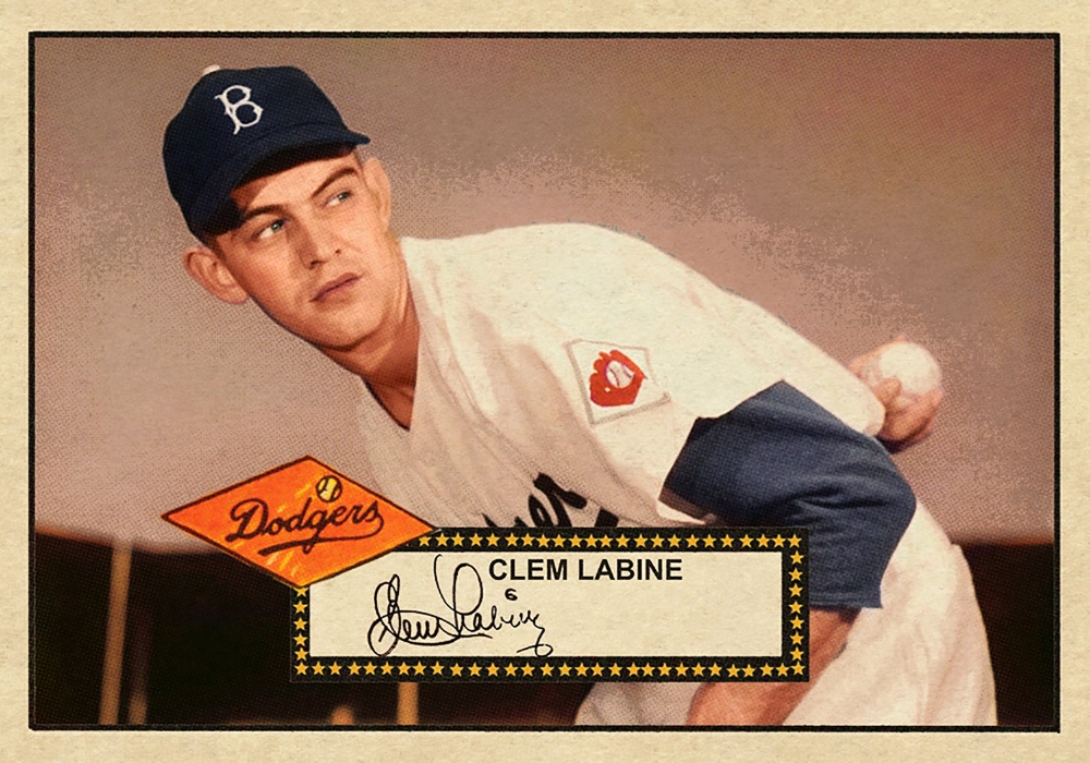 1952 BANTY RED BASEBALL STARS SERIES #18 CLEM LABINE 3/13/17 Auction Closes at 155.50 USD - Current Population of 2