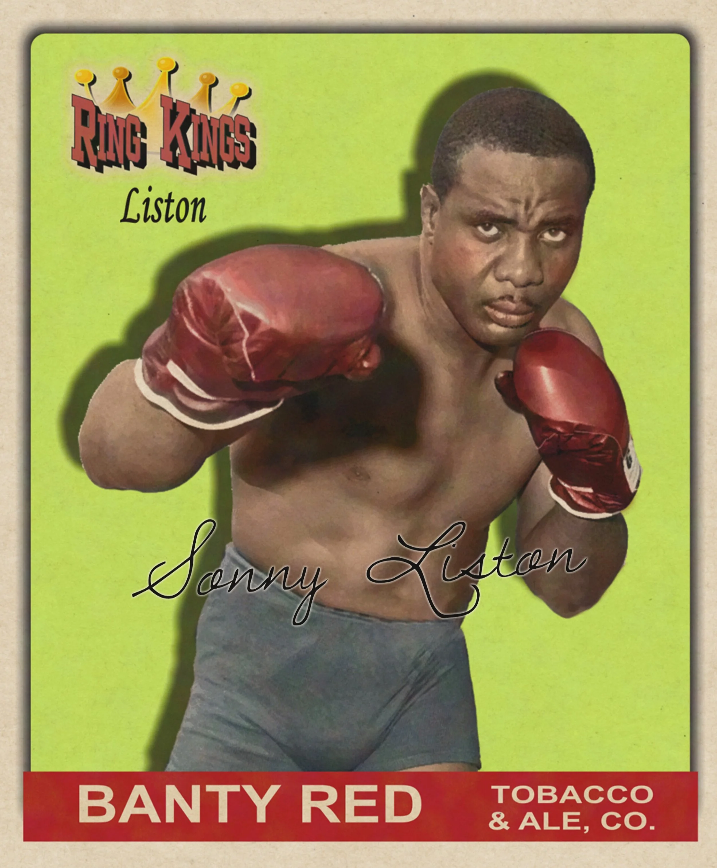 Ring Kings Sonny Liston (file ready proof card)