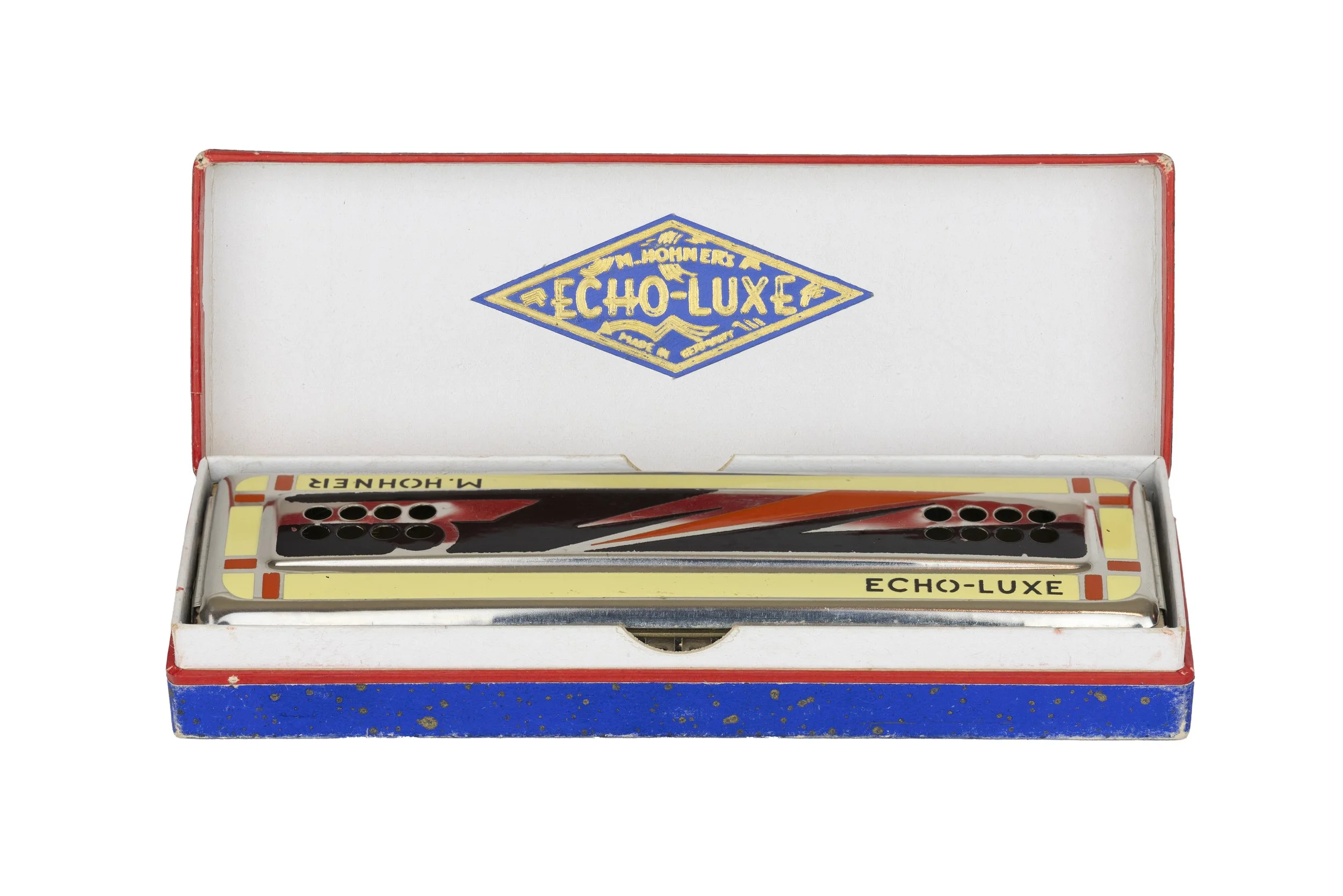 Vintage M. Hohner Echo-Luxe Harmonica