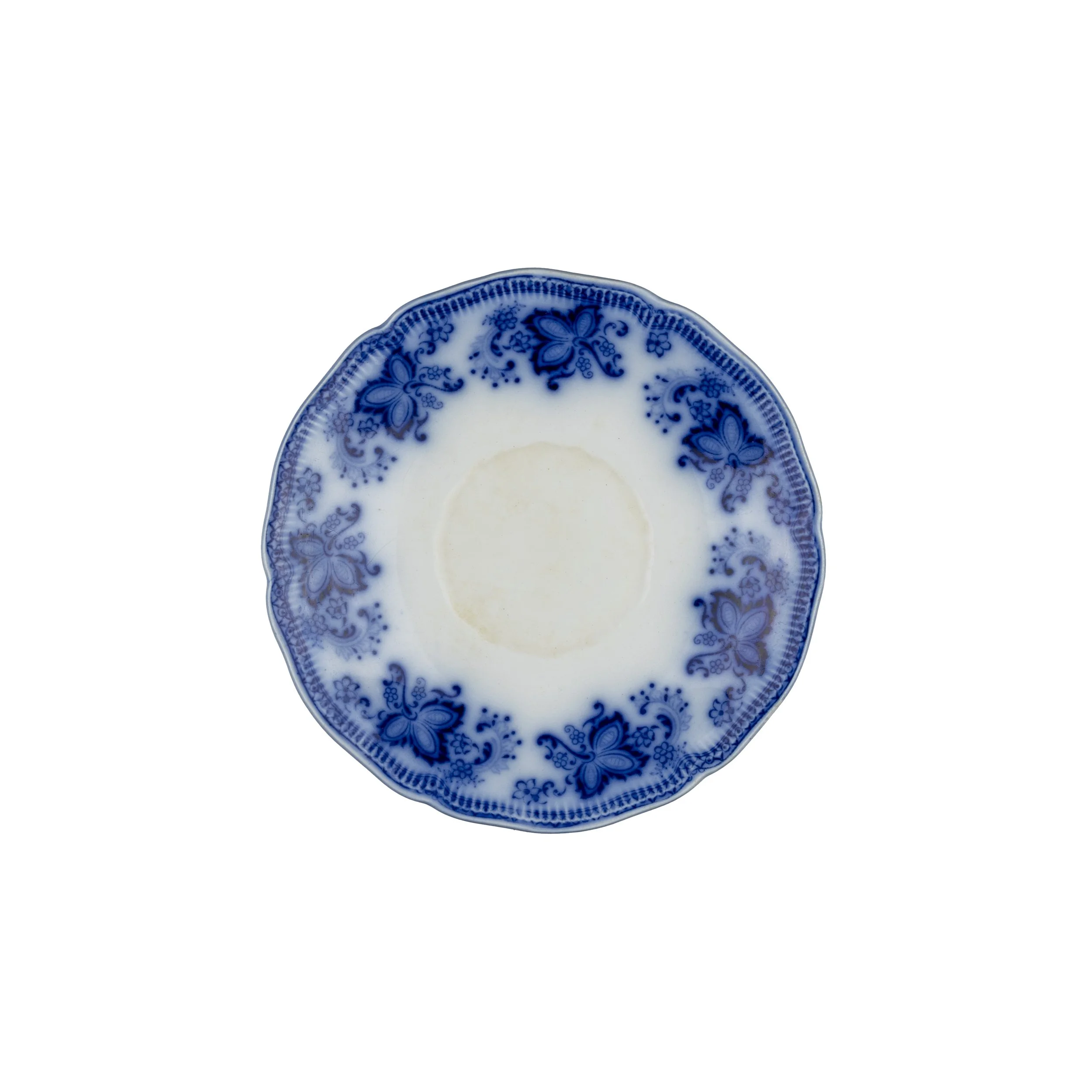 Princeton Blue Flower Plate - Johnson Brothers