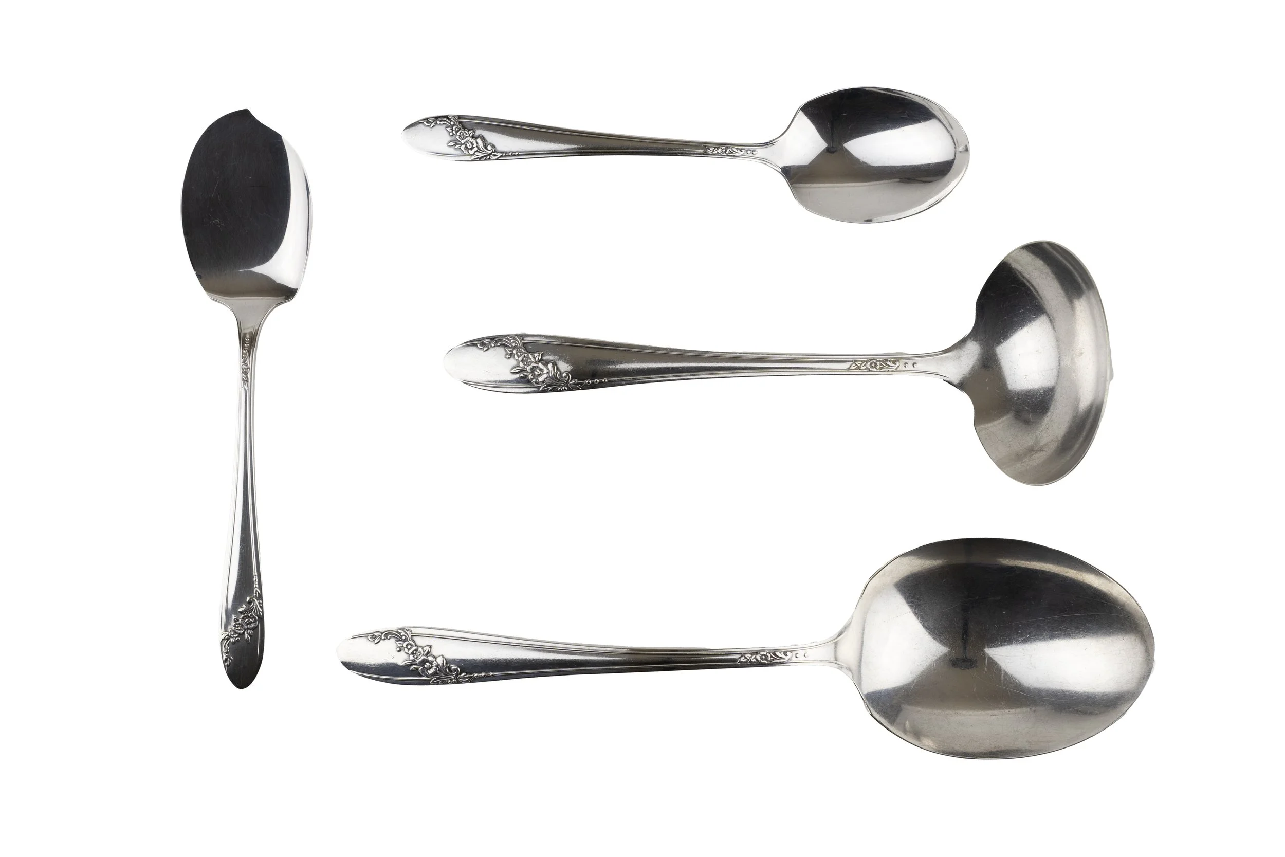 Oneida Community Queen Bess II Silverplate Serving Pieces